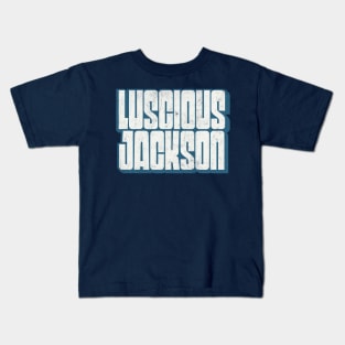 Luscious Jackson / 90s Style Fan Design Kids T-Shirt